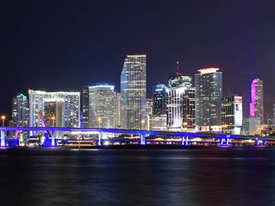 マイアミの夜景ツアー